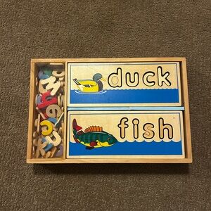 Wooden Puzzle Learning Set